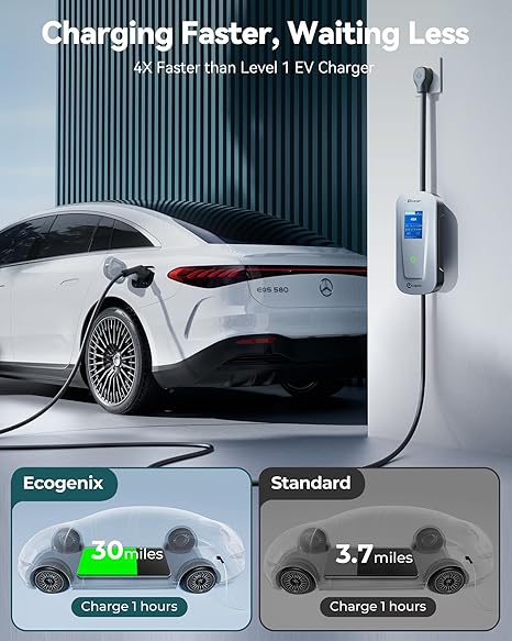 Ecogenix 40A Level 2 Tesla Charger - NEMA 14-50P
